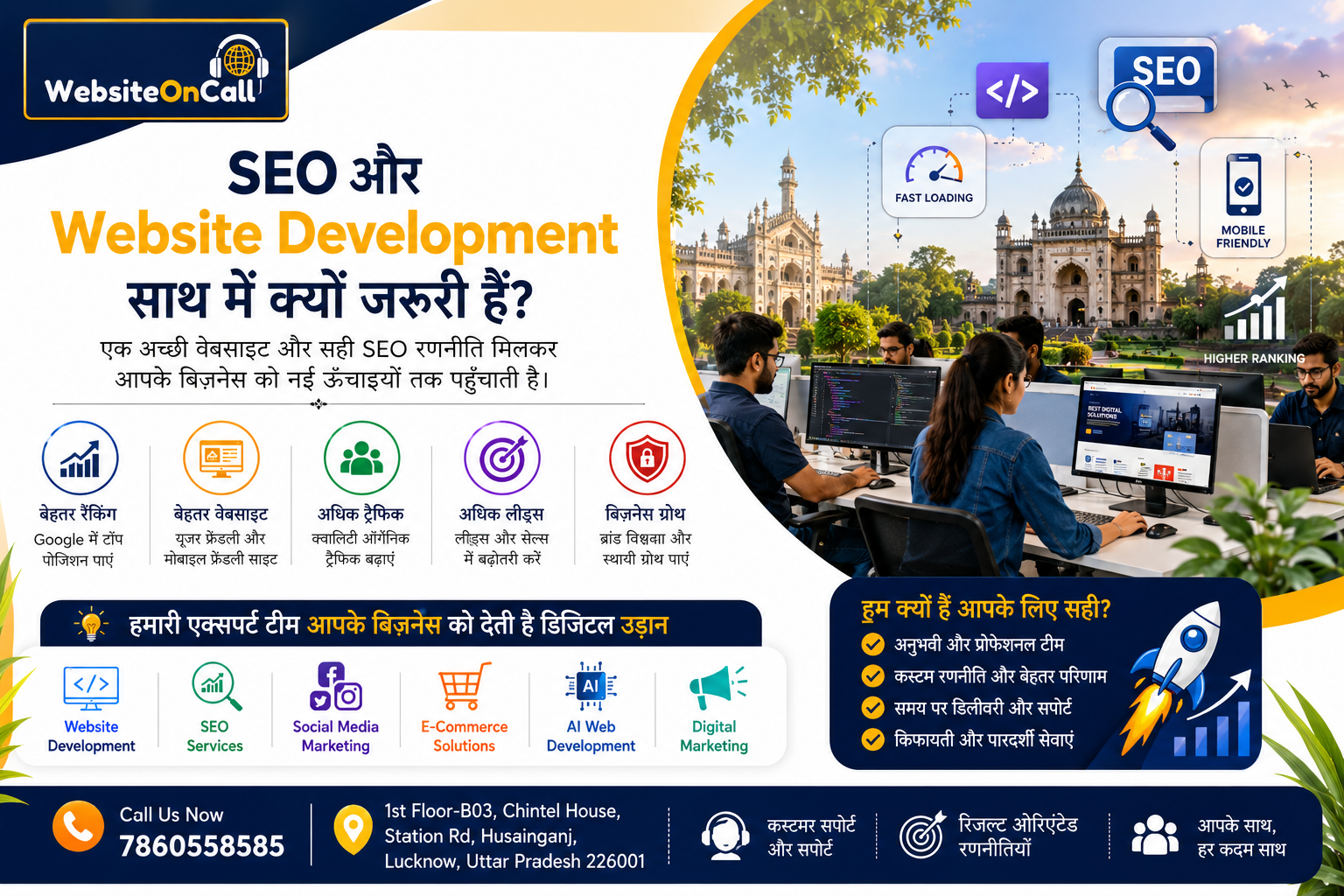 SEO और Website Development साथ में क्यों जरूरी हैं?