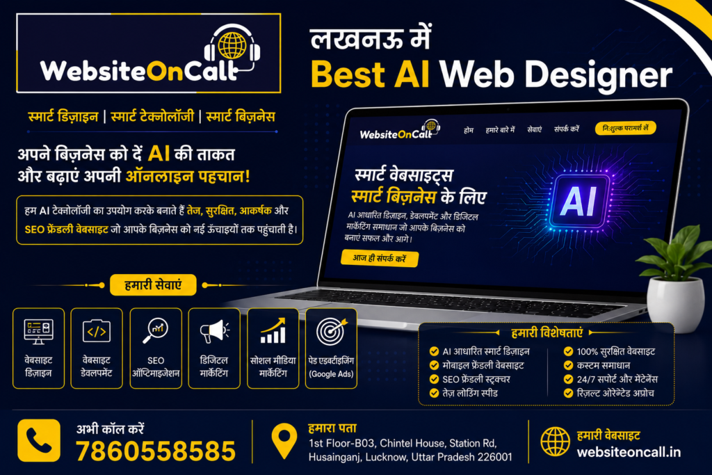 Best AI Web Designer in Lucknow