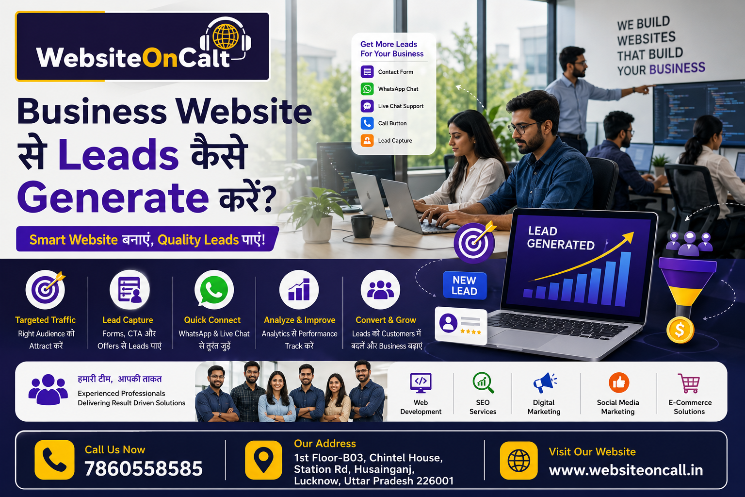 Business Website से Leads कैसे Generate करें?
